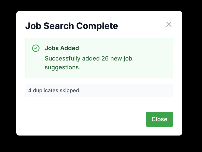 Job Search Complete - Sara Smith